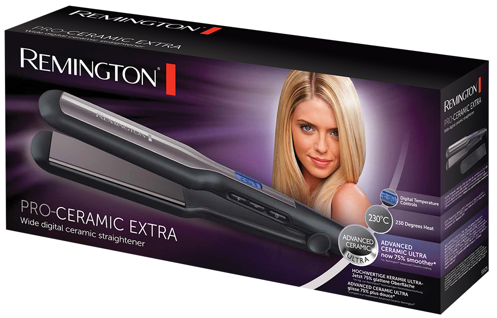 اتو مو صفحه پهن رمینگتون پرو سرامیک اکسترا REMINGTON S5525